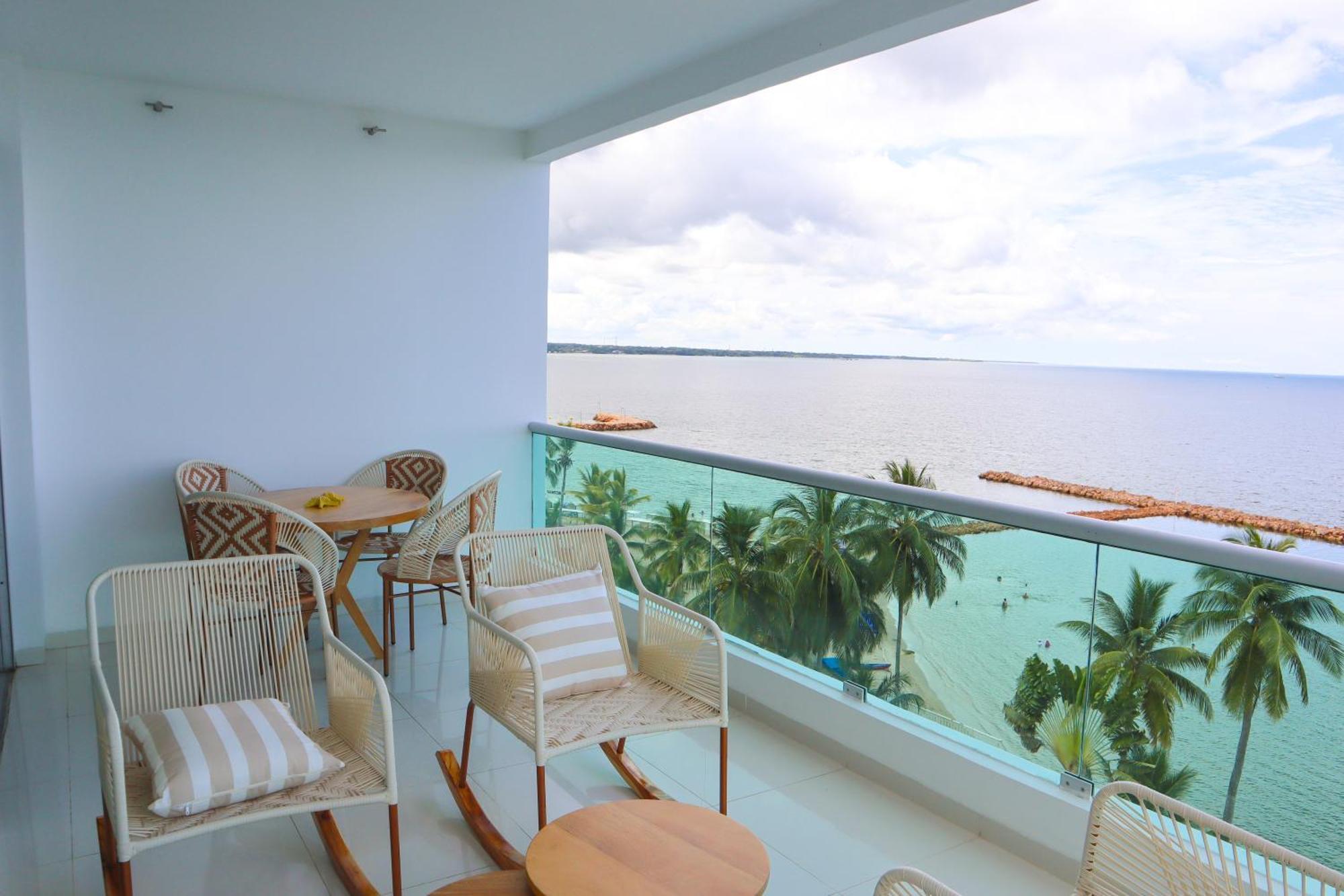 Magico Apartamento Frente Al Mar 4 Habitaciones O62 Coveñas المظهر الخارجي الصورة