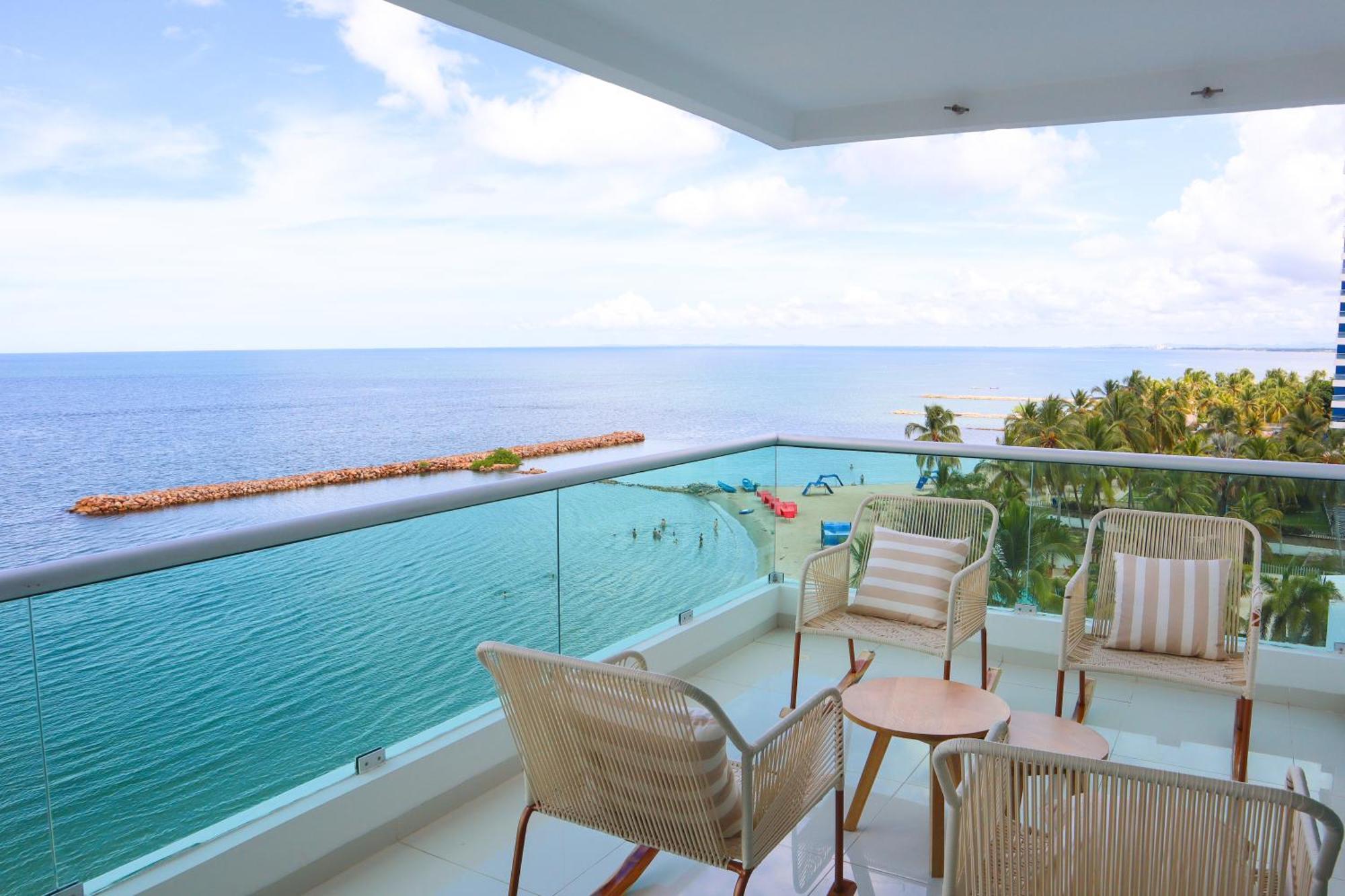 Magico Apartamento Frente Al Mar 4 Habitaciones O62 Coveñas المظهر الخارجي الصورة